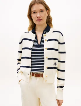 XL CO FULL NEEDLE C-NK CARDI female - XL - FashionsVida