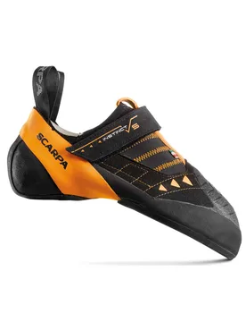 Chaussons d'escalade - Instinct VS en Cuir - Taille 42.5 - Noir - Scarpa - FashionsVida