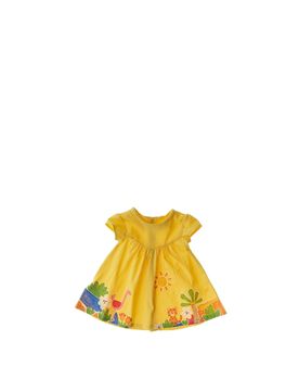 MAYORAL Abito in cotone GIALLO 6-9