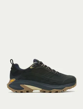 Moab Speed 2 Leather Waterproof Trainers Black Mix female - Merrell - FashionsVida