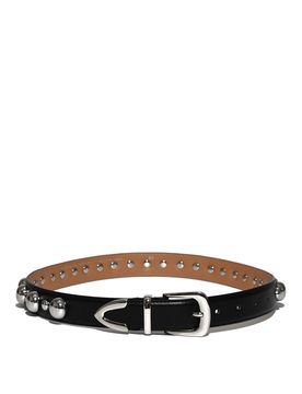 Cintura Prisca In Pelle Vegana Con Borchie