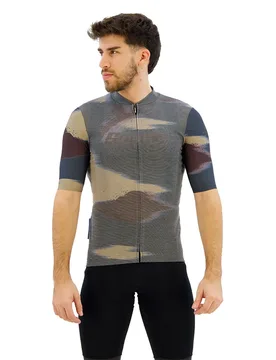 Maillot à Manches Courtes Watt Indoor - Santini - FashionsVida