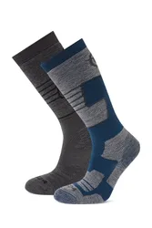 Linz 2 Pack Womens Ski Socks - - Size: S