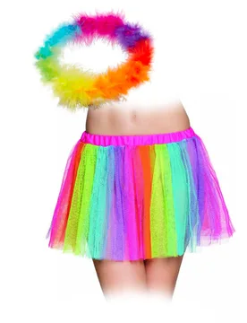Regenbogen Accessoire Set für Erwachsene - BCI - FashionsVida