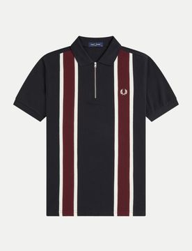 Fred Perry Poloshirt Schwarz S