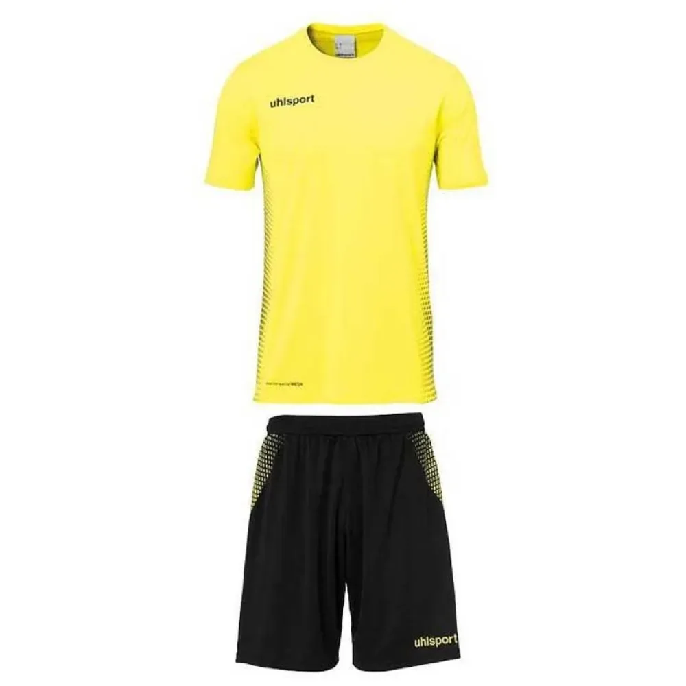 Ensemble à Manches Courtes Score Fluo Yellow / Black 3XL - Uhlsport - FashionsVida