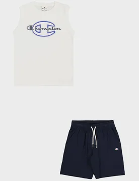 COMPLETINO GRAPHIC CANOTTA+ SHORT RAGAZZO - Champion - FashionsVida