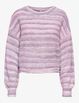 ONGOA S SHORT OOSE O-NECK CC KN femae - L - FashionsVida