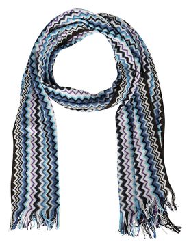 Zigzag Pattern Scarf for Men