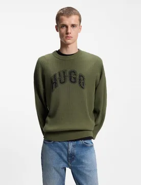 Jersey manga larga de hombre - HUGO - FashionsVida