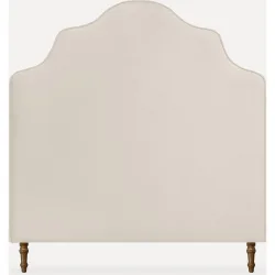 Cabecero doble tapizado liso Harrow