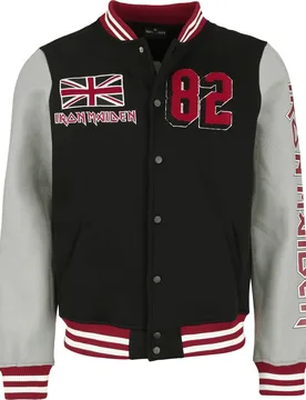 Collegejacke - The Number Of The Beast Varsity Jacket - S bis 5XL - für Männer - Größe 3XL - multicolor - EMP exklusives Merchandise! - Männer - - Iron Maiden - FashionsVida