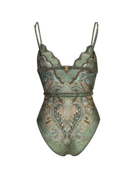 Maillot de bain 1 pièce à imprimé