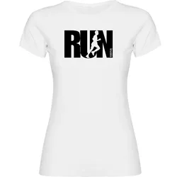 Maglietta A Maniche Corte Word Run White 2XL