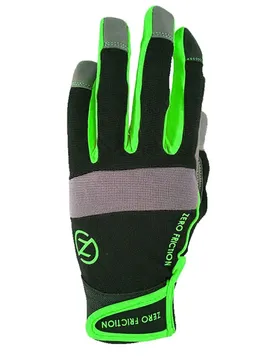 Gants De Travail Work Sueded Palm Black / Green One Size