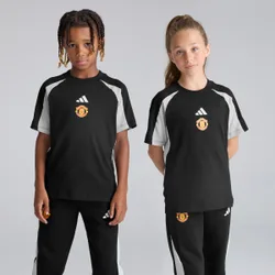 Manchester United x Kids Colourblock T-Shirt Black 11-12Y