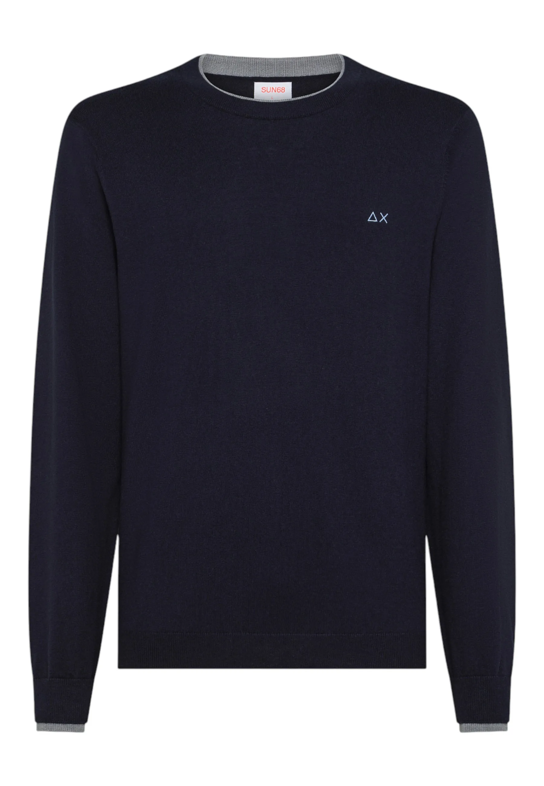 Maglia Uomo Sun68 K45141/07 NAVY - Sun68 - FashionsVida