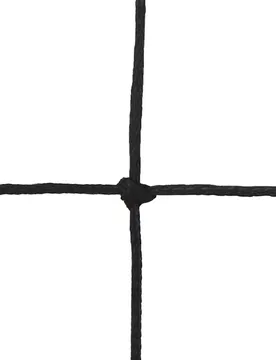 Klappbares Fußballnetz 8er PE einfach geflochten Emdé (x2) - Noir - unisex - Size: TU
