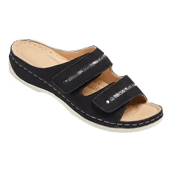 Komfort-Pantolette "Simone" 36 schwarz