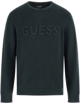 Pullover verde logo 3 D a sbalzo M5BR35 Z2ZK2 G8H6