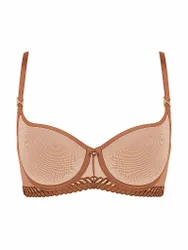 BH mit Bügel SHEER EMOTION honey hellbraun 80C damen