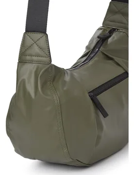 Bandolera Wave pequeña color khaki de mujer - Kcb - FashionsVida