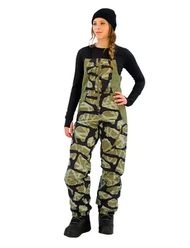 Pantalon Reserve 2l Bib Grafitti Camo/Forest Moss M - Burton - FashionsVida