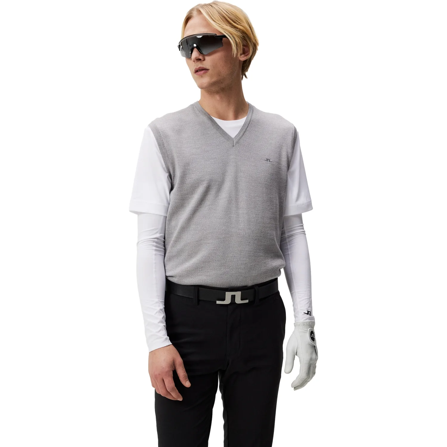 Pullunder Liam Knitted, grau m - J.lindeberg - FashionsVida