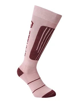 Womens/ladies Technical Ski Socks (Fig/lilas) - Maroon - Size Uk 3-6 - Dare 2b - FashionsVida
