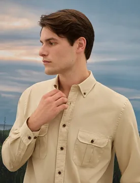 Camisa de hombre estilo safari - Verhunt - FashionsVida