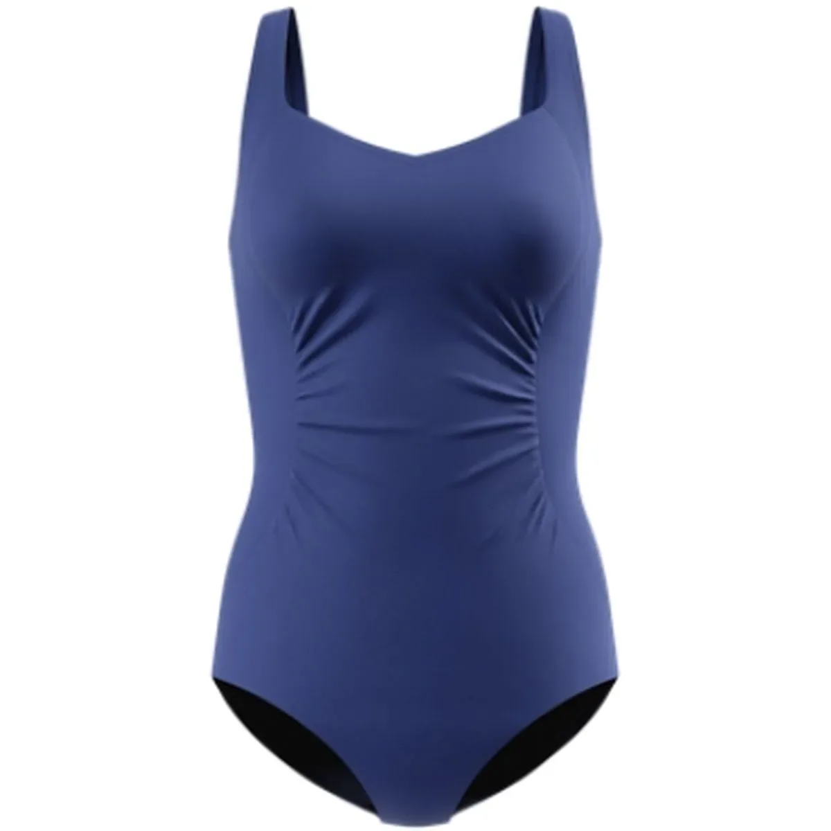 Shirred Damen Badeanzug, blau 48 - Speedo - FashionsVida