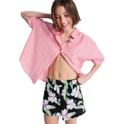 Pantalón corto de mujer Lekeitio Bay Printed