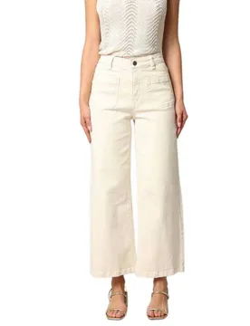 Jean Liloo Bootcut Ivory 36 - Deeluxe - FashionsVida