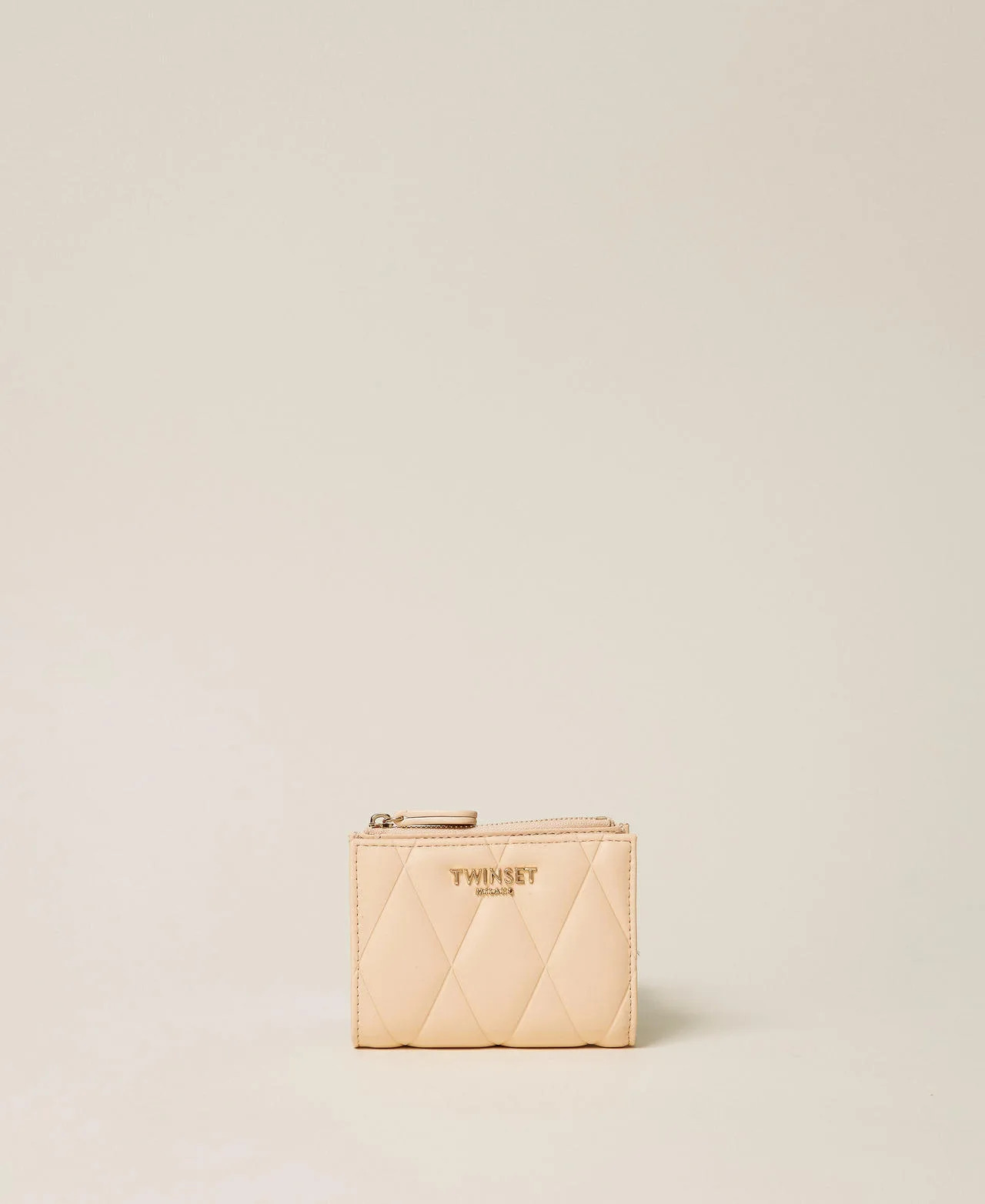 Portefeuille effet cuir matelassé - TWINSET - FashionsVida