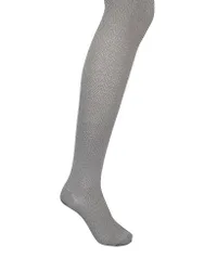 Strickstrumpfhose ESTATE hematite hellgrau 42-44 damen