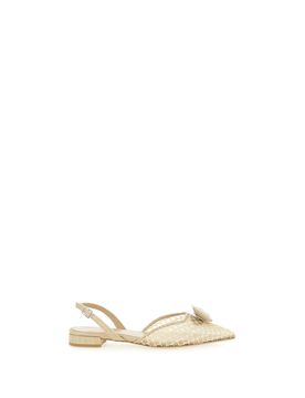 Ballerine slingback BEIGE 36