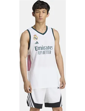 Camiseta de hombre 1ª equipación Real Madrid Baloncesto 2026-2027 - Adidas - FashionsVida