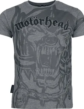 T-Shirt - EMP Signature Collection - S bis 3XL - für Männer - Größe M - grau - EMP exklusives Merchandise! - Männer - male - Motörhead - FashionsVida