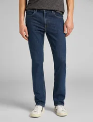 Straight Fit Brooklyn Jeans Dark Blue Denim male