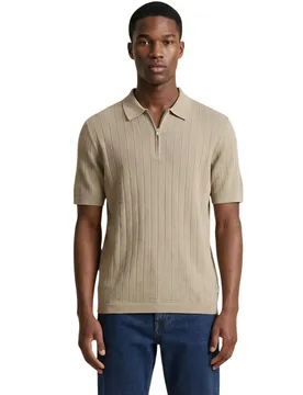 Herren Polo Beige 512765