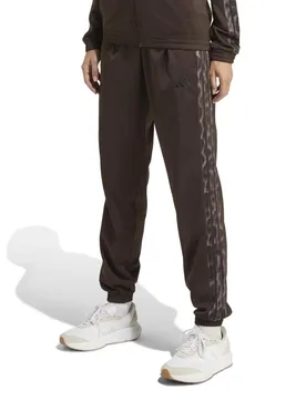 Pantalon De Survêtement Tricot 3 Stripes Leopard Print Aurora Coffee / Multicolor XL - Adidas - FashionsVida