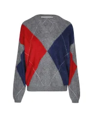 Maglione in cashmere grigio 40