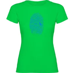 T-shirt à Manches Courtes Crossfit Fingerprint Light Green L