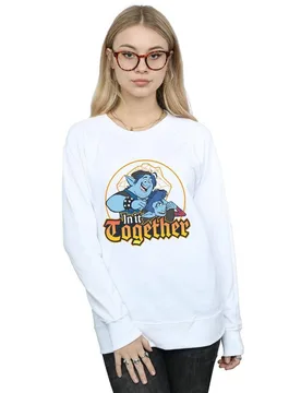 Women's Onward In It Together Sweatshirt in White Size: Medium - White - Size: M - Disney - FashionsVida