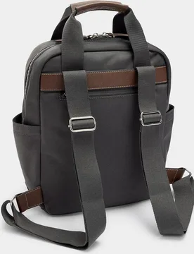 Mochila de mujer multiposición con cierre de cremallera en liso - Parfois - FashionsVida