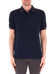 Polo in cotone BLU NOTTE S