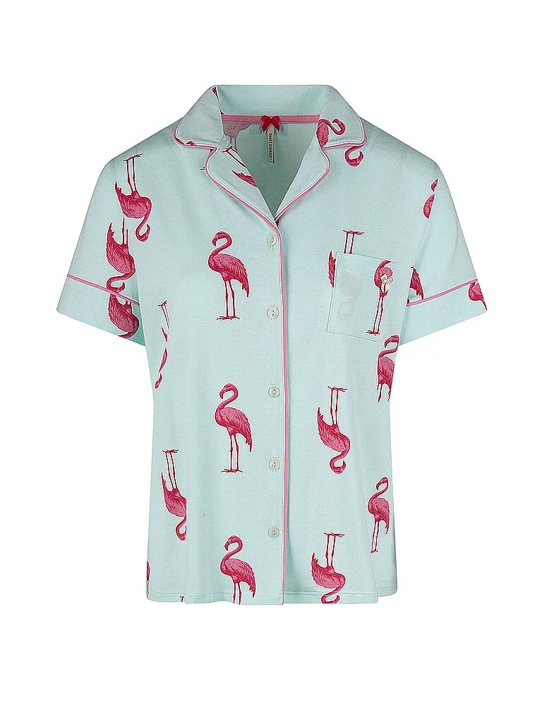Chemise de pyjama vert clair S - Short Stories - FashionsVida