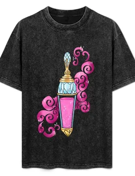 Elixir of life potion T-Shirt Vintage Print Crew Neck Tee - Aliexpress - FashionsVida