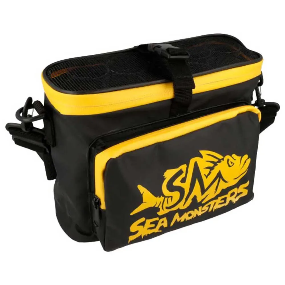 Bait Stack Bait Pouch Black / Orange One Size unisex - Sea Monsters - FashionsVida