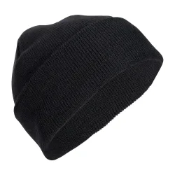 Rollmütze Wolle schwarz Default Title adult